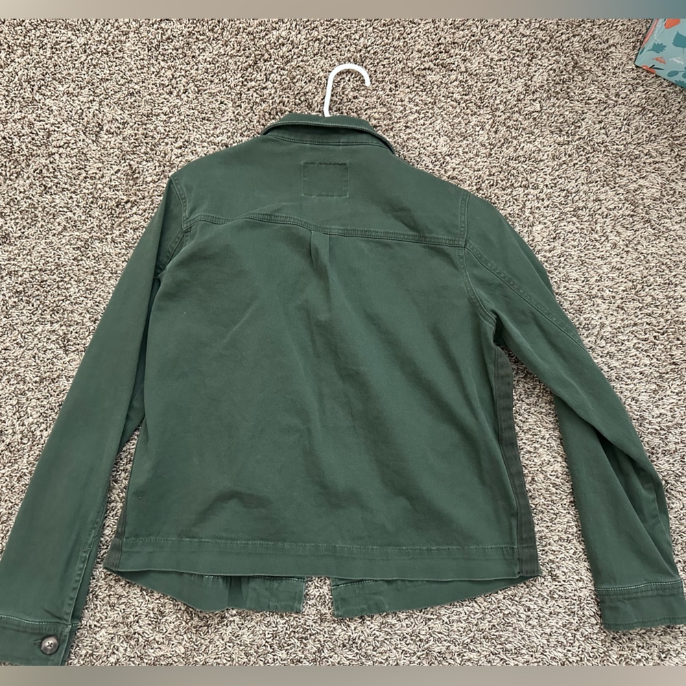 Sanctuary Olive Button-Up Jacket - image 5